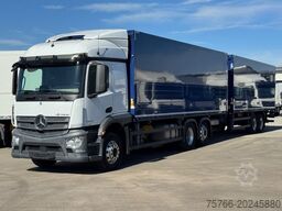 MERCEDES-BENZ ACTROS 2540 L/ 2 x LBW / LENKACHSE / KOMPLETTZUG