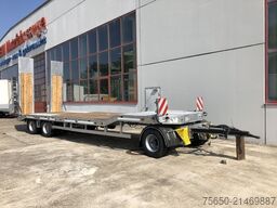 Möslein T 3-6,60 VB  3 Achs Tieflader- Anhänger, Luftgefedert, Verbreiterung