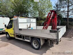 Ford Transit with Maxilift crane.