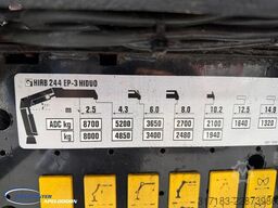 DAF CF 85.360 Euro 5, HIAB 244 EP-3 Hiduo, Stuuras