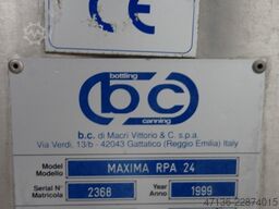 BC bottling canning MAXIMA RPA 24