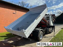 IVECO ML75E16 3 S-Kipper Kran PK  9,4m-550 kg Greifer