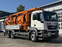 Autocisternă de vidanjare MAN TGS 26.400 6x4 BB Kanalreiniger Leistikow 15 m³