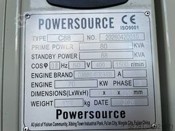 Cummins 4BTA3.9-G11 - 88 kVA Generator - DPX-19834