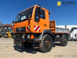 MAN LE 10.220/3. S-Kipper/Streuer/Pflug/4x4