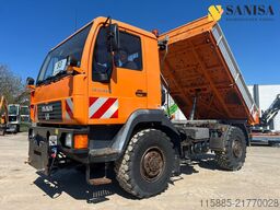 MAN LE 10.220/3. S-Kipper/Streuer/Pflug/4x4