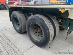 Groenewegen Container Chassis / 20 FT / BPW / Double Tyres