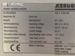 Arburg Allrounder 520S 1600-400