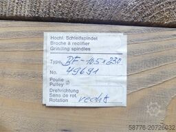  SFJ BF 105 / BF-105X330 Hochleistungs-Schleifspindel SN:49691 - ungeb.! -