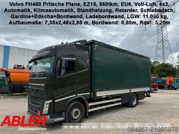 VOLVO FH460 Pritsche Plane Retarder Klima LBW