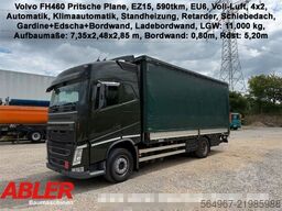 VOLVO FH460 Pritsche Plane LBW Retarder Klima