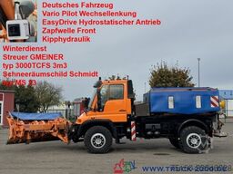 Unimog U400 Vario Pilot Mähtür + Mulag Mähkombination