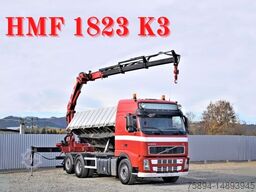 VOLVO FH 480 Kipper 6,20m + HMF 1823 K3 + FUNK