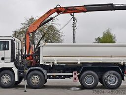 MAN TGS 35.440 * KIPPER 5,80m + KRAN * TOPZUSTAND