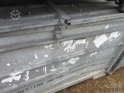 Stahlbehälter Stahlbox Box Kiste Deckel Behälter Metallbox 120x100x77cm verzinkt
