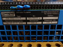 Seidel 20K-200/100-B Umrichter SN: 52-72235 L 3x148V 21 kVA