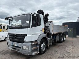 Mercedes-Benz Axor 2633 + HIAB 122 B-2 + 6X4 + REMOTE + MANUAL