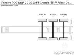 Renders ROC 12.27 CC 20-30 FT Chassis / BPW Axles / Dis...