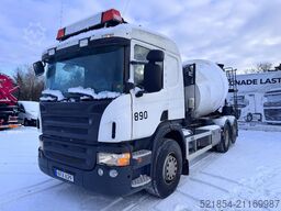 Scania P380 6x2*4, Mixer LIEBHERR 7m3 + 9m Half-pipe, ...