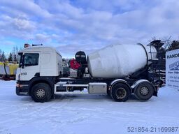 Scania P380 6x2*4, Mixer LIEBHERR 7m3 + 9m Half-pipe, ...