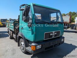 MAN 8-174 / Hiab 045 Kran / Kipper Meiler