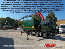 MAN TGS 35.480 Kran mit Wechselsys. SZM