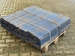 Mecalux / Länge: 851 mm / C40x25x8mm / Maß Mitte-Mitte-Bohrloch 795 mm / blau