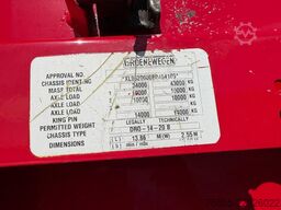 Groenewegen DRO-14-20 B 2-Axle Closed Box / BPW Axles / Ste...
