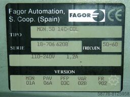 Fagor FAGOR MON.50 14C-COL Monitor mit Steuertafel