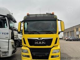 MAN TGS 26.500 6X2, PALFINGER-ABROLLKIPPER MIT KRAN,  LENK-LIFTACHSE, EURO 6