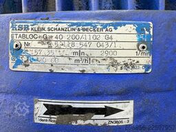 KSB ETABLOC G 40-200/1102 G4 pompa odśro KSB ETABLOC G 40-200/1102 G4 pompa odśro