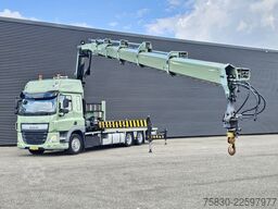 DAF CF 440 6x2 / HIAB 42 tm CRANE / KRAN