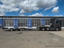 SCANIA R530 6x2 SZM mit Pavelli Tieflader Auflieger