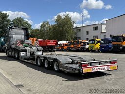 SCANIA R530 6x2 SZM mit Pavelli Tieflader Auflieger