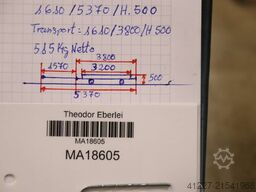 unbekannt 3200/1610/H500 mm