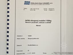 Královo pole cranes mobile crane 150kg