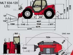 Manitou MLT 634-120 LSU