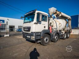 MAN TGS 32.360 BB+LIEBHERR 8m3+TAPIS THEAMS 12m