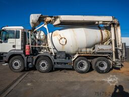 MAN TGS 32.360 BB+LIEBHERR 8m3+TAPIS THEAMS 12m