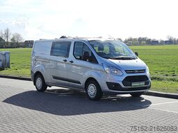 FORD TRANSIT CUSTOM ac dubbel cabine 6p