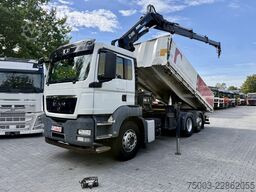 MAN TGS 26.400 6X2 Kipper mit Kran Hiab 166-3