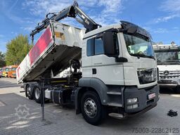 MAN TGS 26.400 6X2 Kipper mit Kran Hiab 166-3