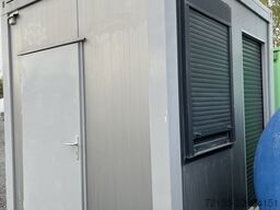 Container Drehkreuz Zutrittskontrolle