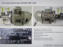 HoBe Inline Homogenisierpumpe