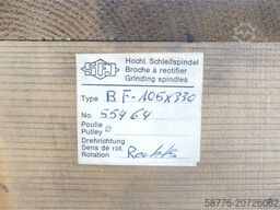 SFJ BF 105 / BF-105X330 Hochleistungs-Schleifspindel SN:55464 - ungeb.! -
