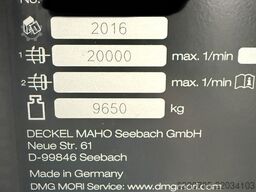 Deckel Maho DMC 1150 V