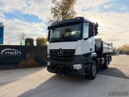 MERCEDES-BENZ Arocs 2643 6x2 Kipper KRAN 17m lift/lenk