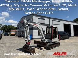 Takeuchi TB045 Minibagger SW MS03