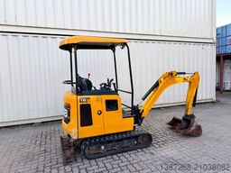 JCB 16C-1 /2022 BJ/ 969 H / verbr. Laufwerk/2xLöffel