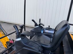 JCB 16C-1 /2022 BJ/ 852 H / verbr. Laufwerk/2xLöffel